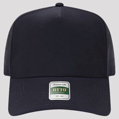 OTTO CAP® Club Collection 5 Panel Mid Profile Perforated Cap Thumbnail
