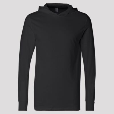 Unisex Jersey Hooded Long Sleeve Tee Thumbnail