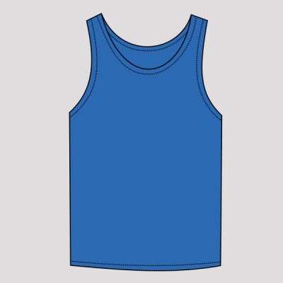 H458 Poly Mesh Athletic Tank Thumbnail