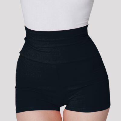 RSA8319 Cotton Spandex Jersey High-Waist Hot Short Thumbnail