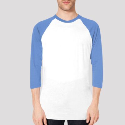 BB453 Poly-Cotton 3/4 Sleeve Raglan Thumbnail