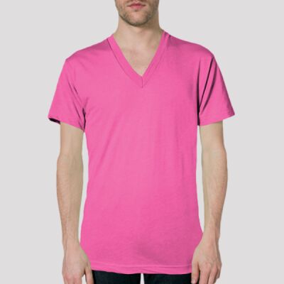 BB456 Poly-Cotton S/S V-Neck T-Shirt Thumbnail