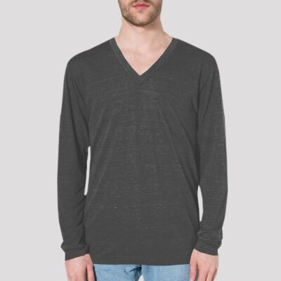 TR476 Tri-Blend L/S V-Neck T-Shirt Thumbnail