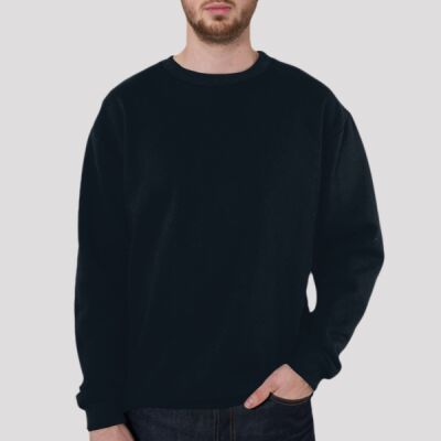 F496 Flex Fleece Crewneck Pullover Drop Shoulder Sweatshirt Thumbnail