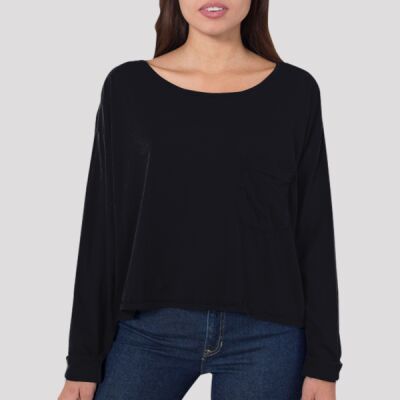 RSA0316 Mid-Length L/S Pocket T-Shirt Thumbnail