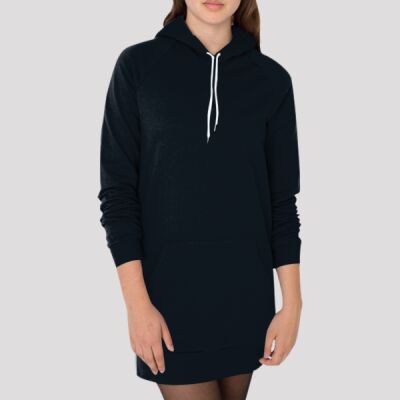 5398 California Fleece Pullover Raglan Hoody Dress Thumbnail