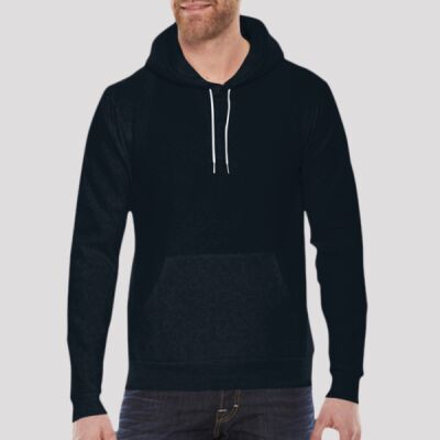 F498 Flex Fleece Drop Shoulder Pull Over Hooded Sweatshirt Thumbnail