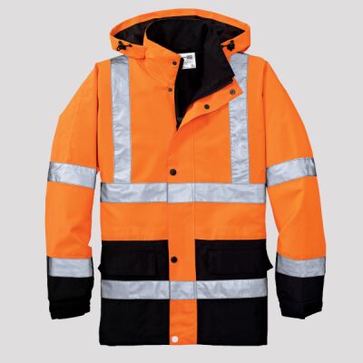 Ansi 107 Class 3 Waterproof Parka Thumbnail