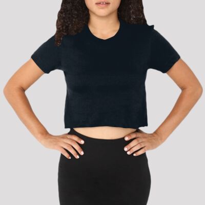 2380 Fine Jersey S/S Cropped T-Shirt Thumbnail