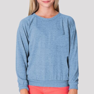 RSATR294 Youth Tri-Blend Raglan Pullover Thumbnail