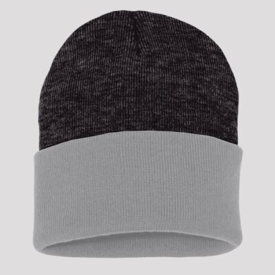 12" Color Blocked Cuffed Beanie Thumbnail