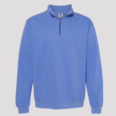 Unisex Garment-Dyed Quarter-Zip Sweatshirt Thumbnail