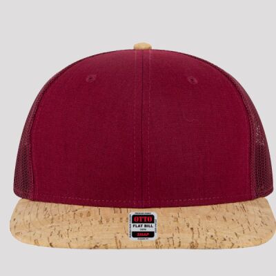 OTTO CAP "OTTO SNAP" 6 Panel Pro Style Mesh Back Trucker Snapback Hat Thumbnail