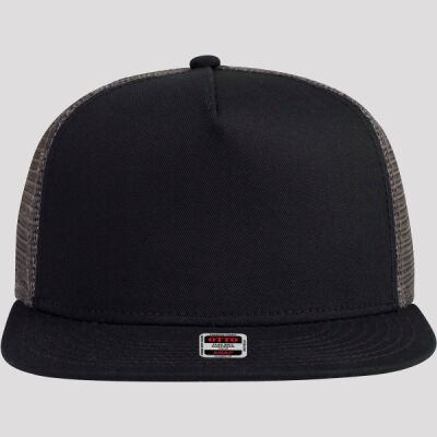 OTTO CAP "OTTO SNAP" 5 Panel Pro Style Mesh Back Trucker Snapback Hat Thumbnail
