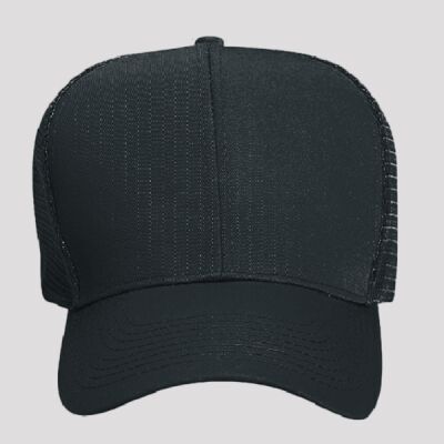 OTTO CAP 6 Panel Mid Profile Mesh Back Trucker Hat Thumbnail