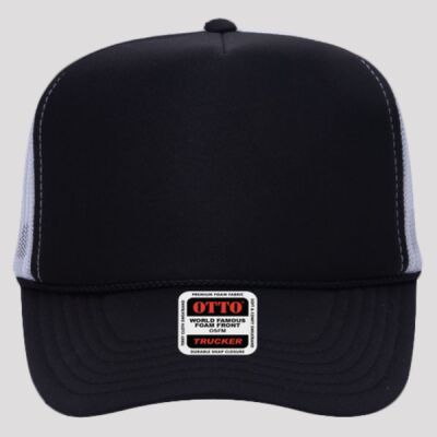 OTTO CAP Camouflage 5 Panel High Crown Mesh Back Trucker Hat Thumbnail