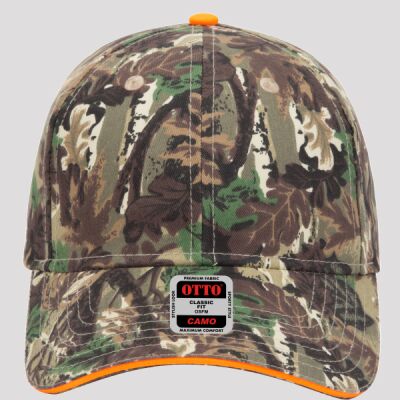 OTTO CAP Camouflage 6 Panel Low Profile Baseball Cap Thumbnail
