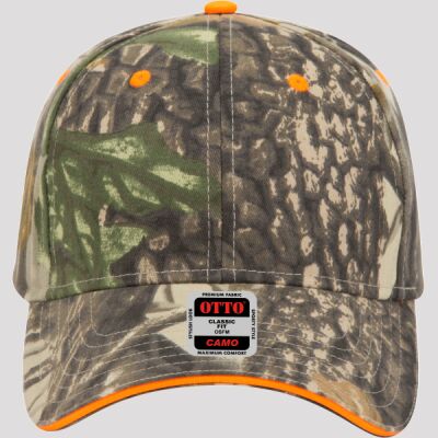 OTTO CAP Camouflage 6 Panel Low Profile Baseball Cap Thumbnail