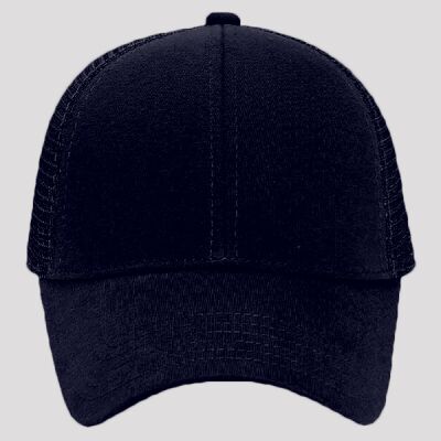 OTTO CAP 6 Panel Low Profile Mesh Back Trucker Hat Thumbnail