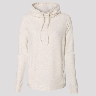 Women’s HeatLast™ Fleece Faux Cashmere Funnel Neck Sweatshirt Thumbnail