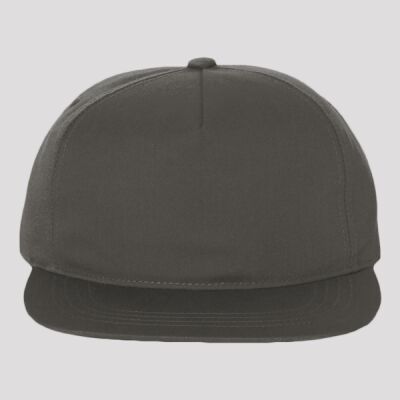 Lightly-Structured Five-Panel Snapback Cap Thumbnail