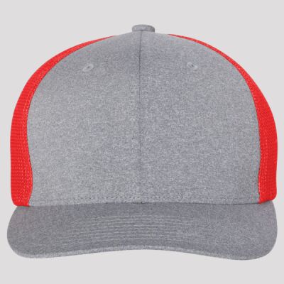 Adult Poly Mélange Stretch Mesh Cap Thumbnail