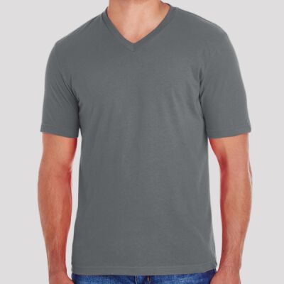 Unisex Fine Jersey Classic V-Neck Tee Thumbnail