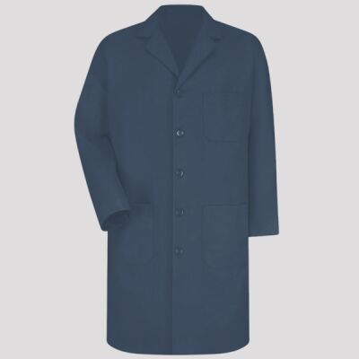 Unisex Extended Sizes Button Front Lab Coat Thumbnail