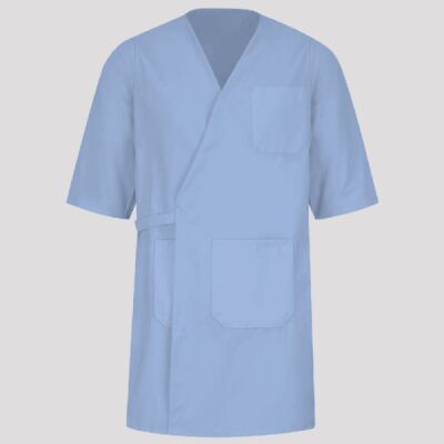 Men's Collarless Butcher Wrap Thumbnail