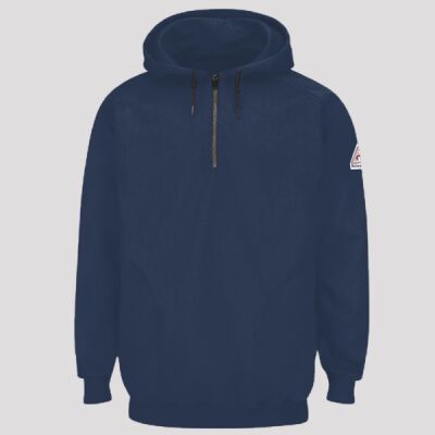 Men's Flame Resistant Quarter-Zip Hooded Sweatshirt Thumbnail
