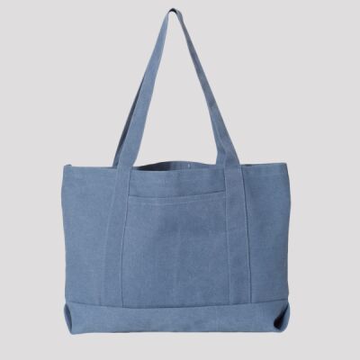 Seaside Cotton Pigment Dyed Resort Tote Thumbnail