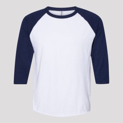 Premium Blend Ringspun Three-Quarter Sleeve Raglan Baseball T-Shirt Thumbnail
