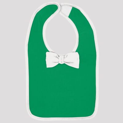 Infant Baby Rib Bow Tie Bib Thumbnail