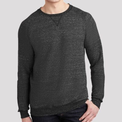 Unisex Snow Heather French Terry Crewneck Sweatshirt Thumbnail