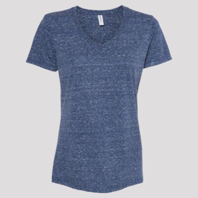 Women's Snow Heather Jersey V-Neck T-Shirt Thumbnail