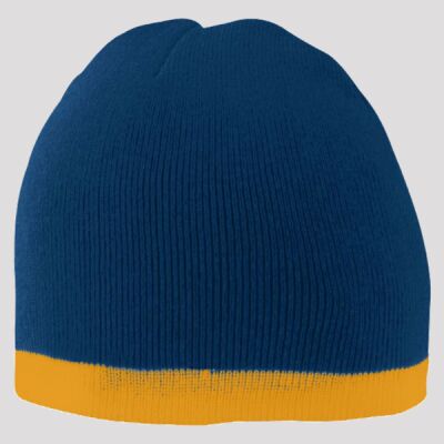 Two-Tone Knit Beanie Thumbnail