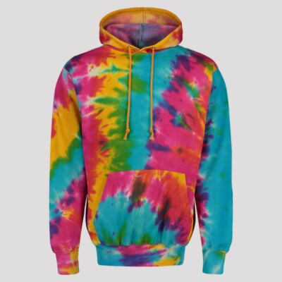 Unisex Classic Fleece Tie-Dye Hooded Sweatshirt Thumbnail