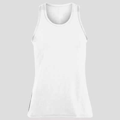 Women's Solid Racerback Tank Top Thumbnail