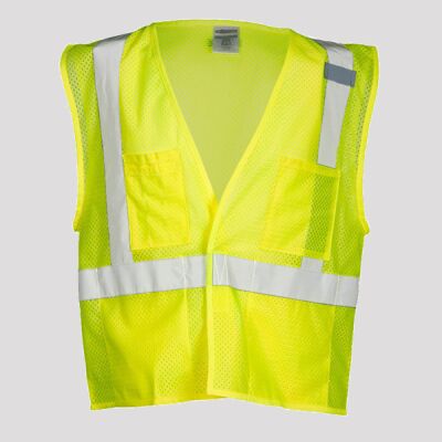 Unisex 4 Pocket Hook-and-Loop Mesh Vest Thumbnail