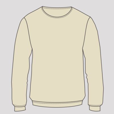 Unisex USA-Made Super Heavy Oversized Crewneck Sweatshirt Thumbnail