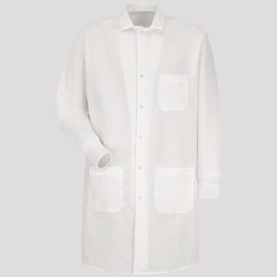 Unisex Poplin Specialized Cuffed Lab Coat Thumbnail