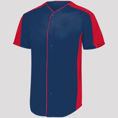 Full-Button Baseball Jersey Thumbnail