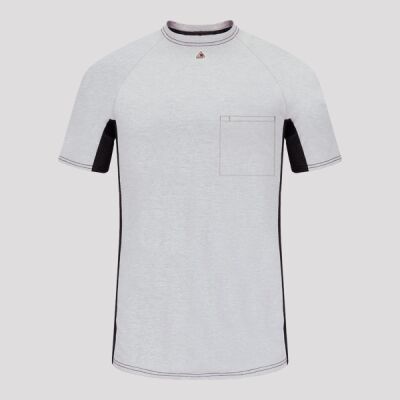 Men's FR Two-Tone Base Layer with Concealed Chest Pocket- EXCEL FR Thumbnail
