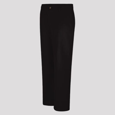 Women's Plain Front Cotton Pants Thumbnail
