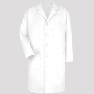 Unisex Tall Button Front Lab Coat Thumbnail