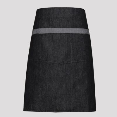 Unisex Domain Contrast Denim Waist Apron Thumbnail