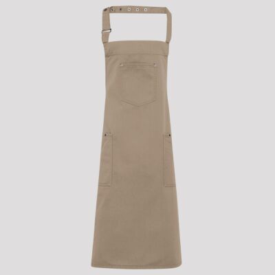 Unisex Cotton Chino Bib Apron Thumbnail