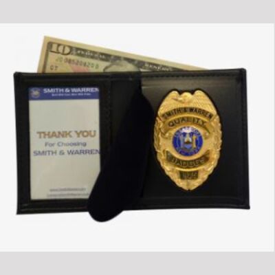 DRESS LEATHER SINGLE ID BI-FOLD WALLET - RECESSED Thumbnail