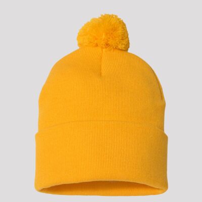 Pom-Pom 12" Knit Beanie Thumbnail