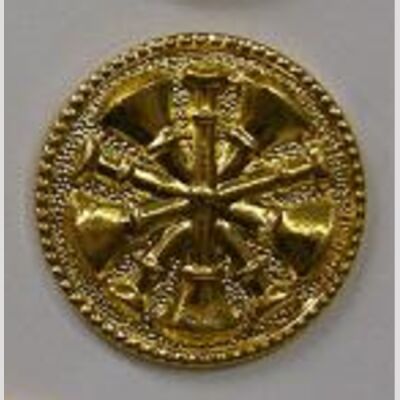 FD - 5 Gold Bugle w/ Gold Background Thumbnail